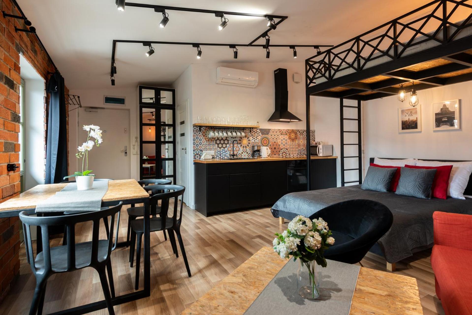Modern Apartment Arizona Studio Old Town Dietla Balcony Krakow Exterior photo